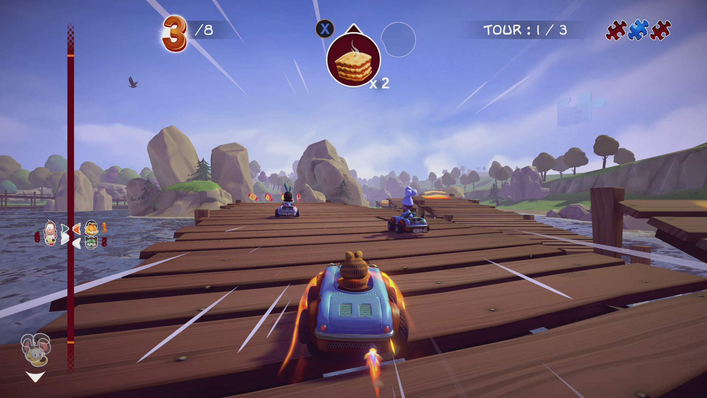 Maximum Entertainment Garfield Kart: Furious Racing - PS4 Game (Model 11852_US)