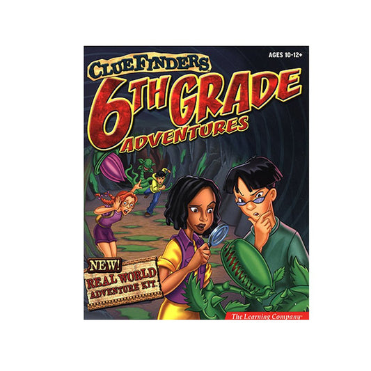 The Learning Company ClueFinders 6th Grade Adventures - Educational Game Model 379538