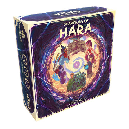 GreenBrier Games Champions of Hara Board Game - Multi-colored Cardboard - Model GRB0HA01
