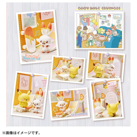 タカラトミー Pokémon Poképiece House Studio with Hivany & Pikachu - Collectible Toy