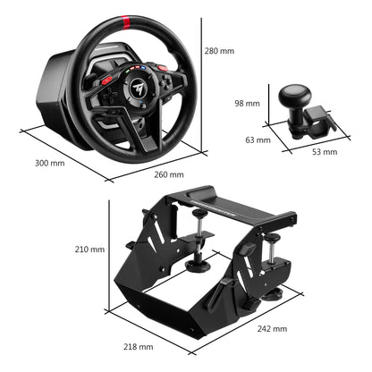 Thrustmaster T128 Racing Wheel & Steering Kit for PS5/PC - Black, Model 4169098