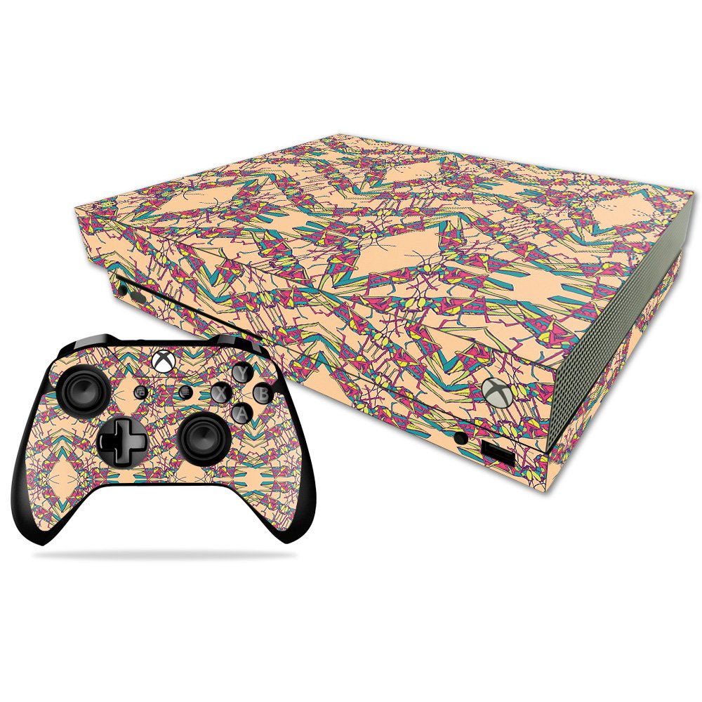 MIGHTY SKINS MightySkins Skin for Xbox One X - Grass Hopper | Durable Vinyl Decal Wrap | Easy Apply & Remove | Model: MIXBONXCMB-Grass Hopper