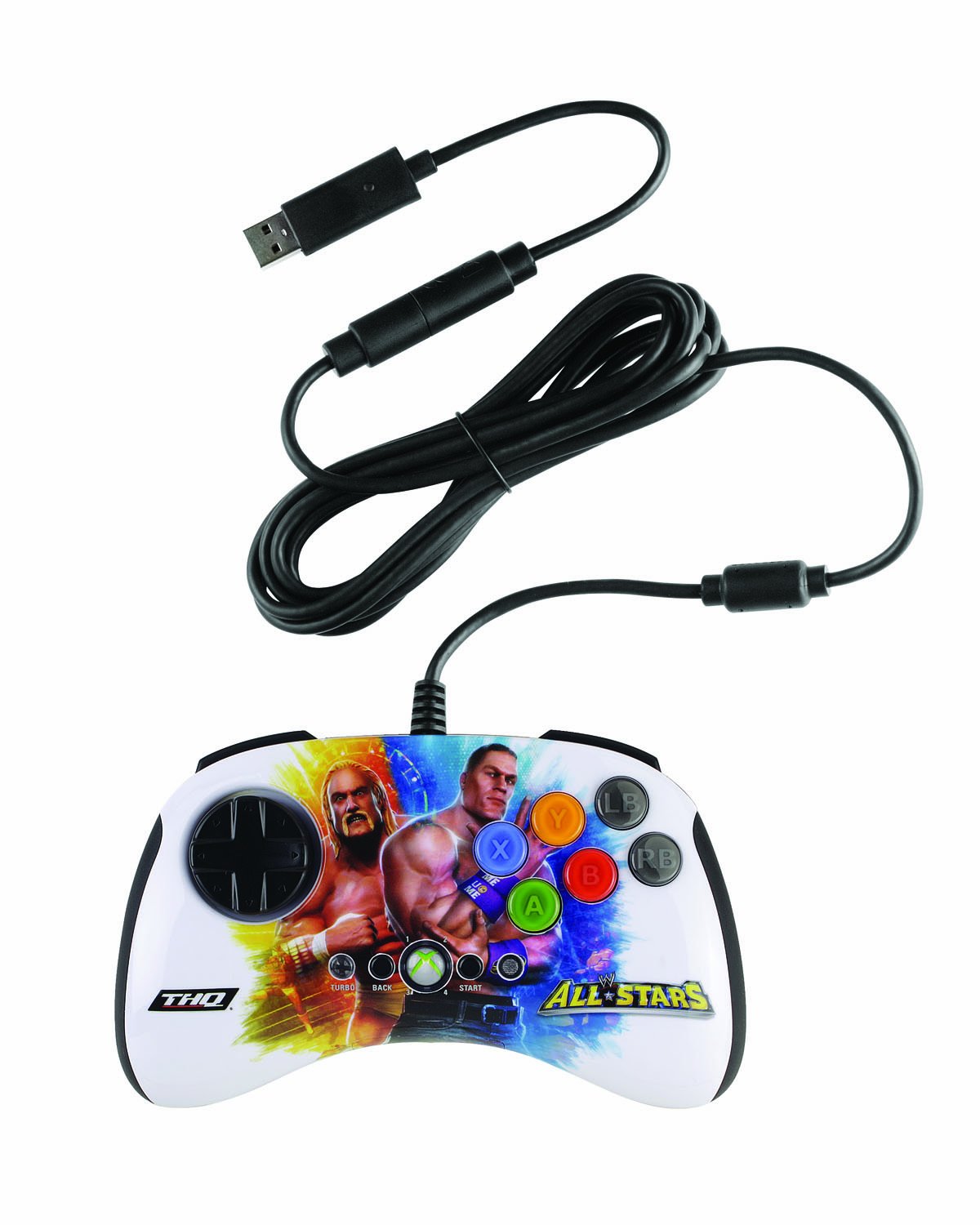 Mad Catz Xbox 360 WWE All STARS BrawlPad - Hulk Hogan & John Cena Model WWE472820MA2/04/1