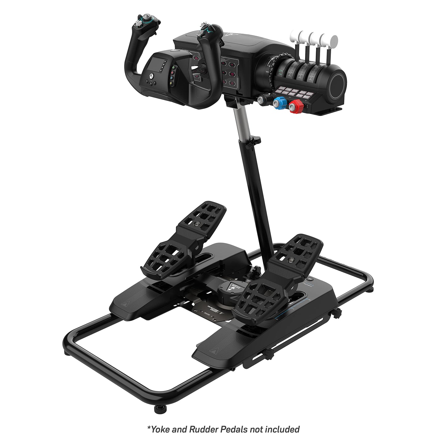 Turtle Beach VelocityOne Universal Stand for Flight Simulation & Racing - Adjustable Metal Design, Black, Model TBS-0720-05