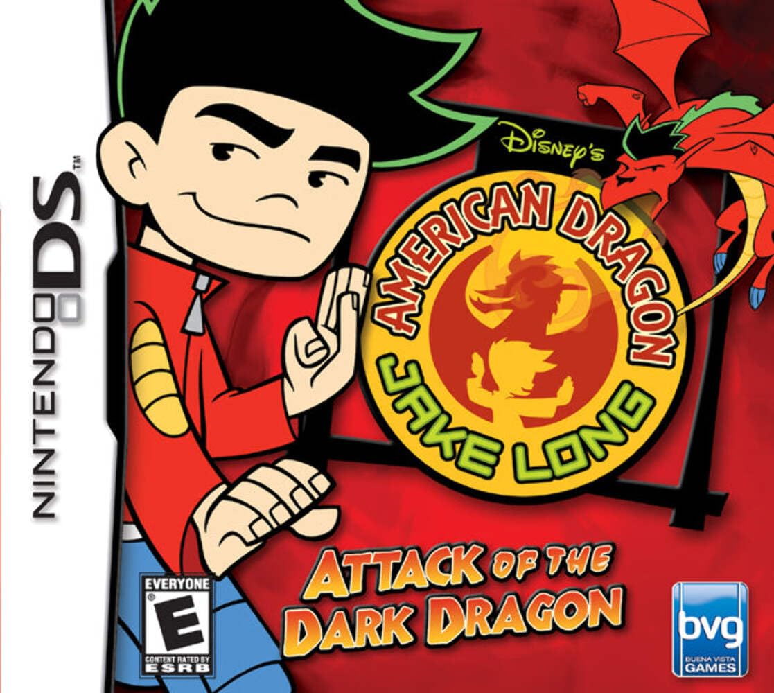 Disney American Dragon Jake Long: Attack of the Dark Dragon - Nintendo DS Game, Model 00256