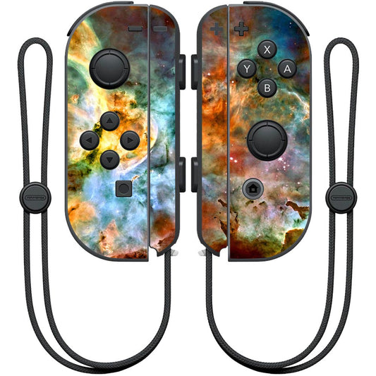 MIGHTY SKINS MightySkins Skin for Nintendo Joy-Con Controller - Space Cloud Wrap Cover