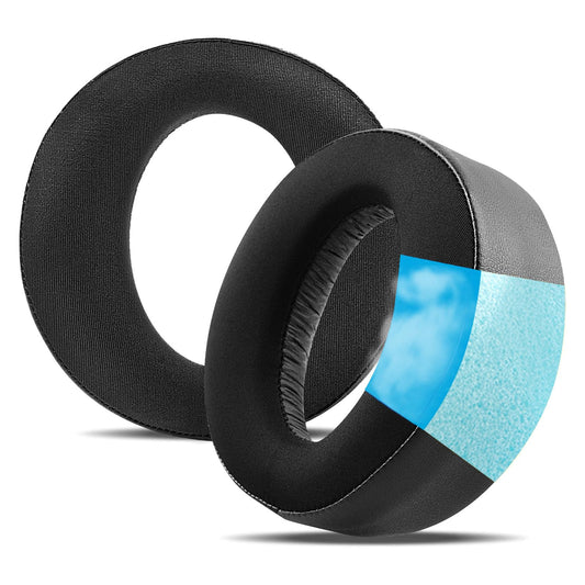 Ear Pads Cushions Replacement for Sony PlayStation 5 PS5 Pulse 3D Wireless Headset  GVOEARS Upgrade Ear Cups Accessories for Sony PS5 (Cooling-Gel Black)