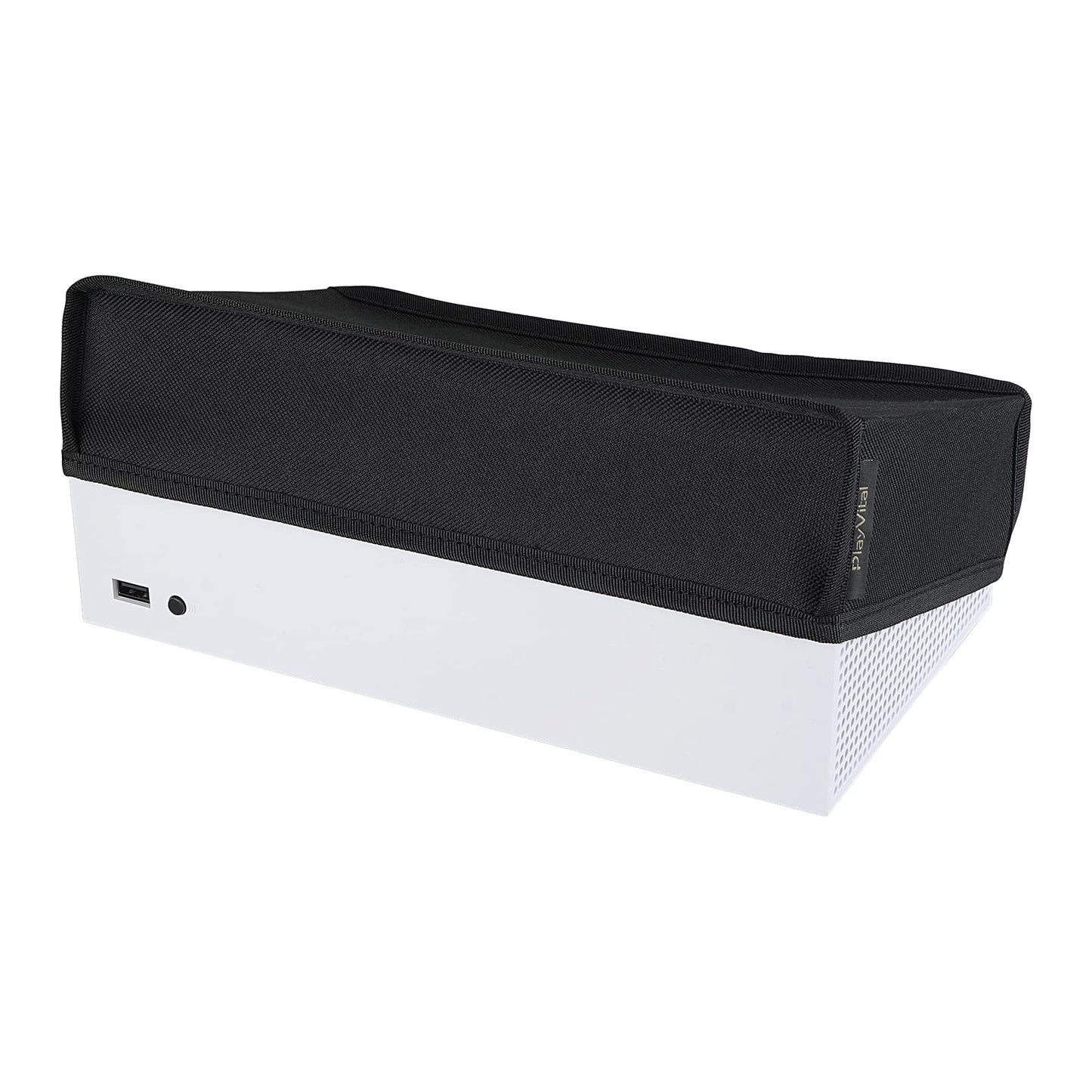 PlayVital Black Nylon Dust Cover for Xbox Series S Console  Soft Neat Lining Dust Guard  Anti Scratch Waterproof Cover Sleeve for Xbox Series S Console