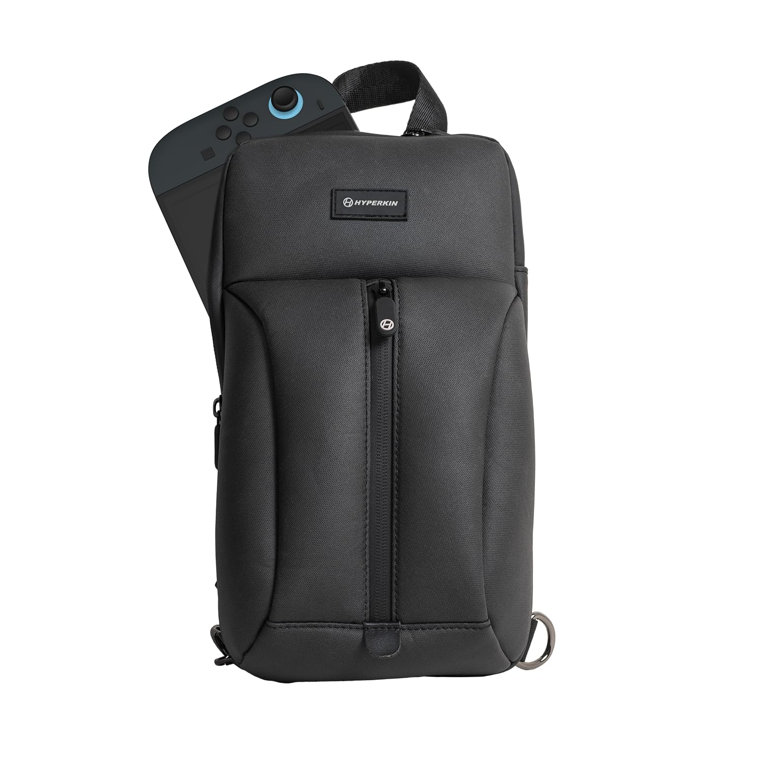 Lets Game Anywhere Bolt Sling Bag for Nintendo Switch 2 Compact Travel Crossbody Case with Adjustable Strap, Console Joy Con 2 w