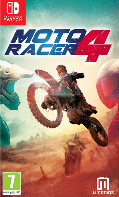 MICROÏDS Moto Racer 4 for Nintendo Switch - Model MR4-SWI, Exciting Racing Game Experience