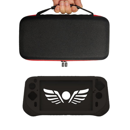 XEGIMOR Silicone Cover & Carrying Case for Logitech G Cloud - Black/Black, Model S-GLOUD-XSFUTI, Includes Screen Protector