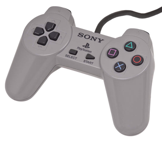 Sony Playstation Controller - Gray (Non-Dualshock) (refurbished)