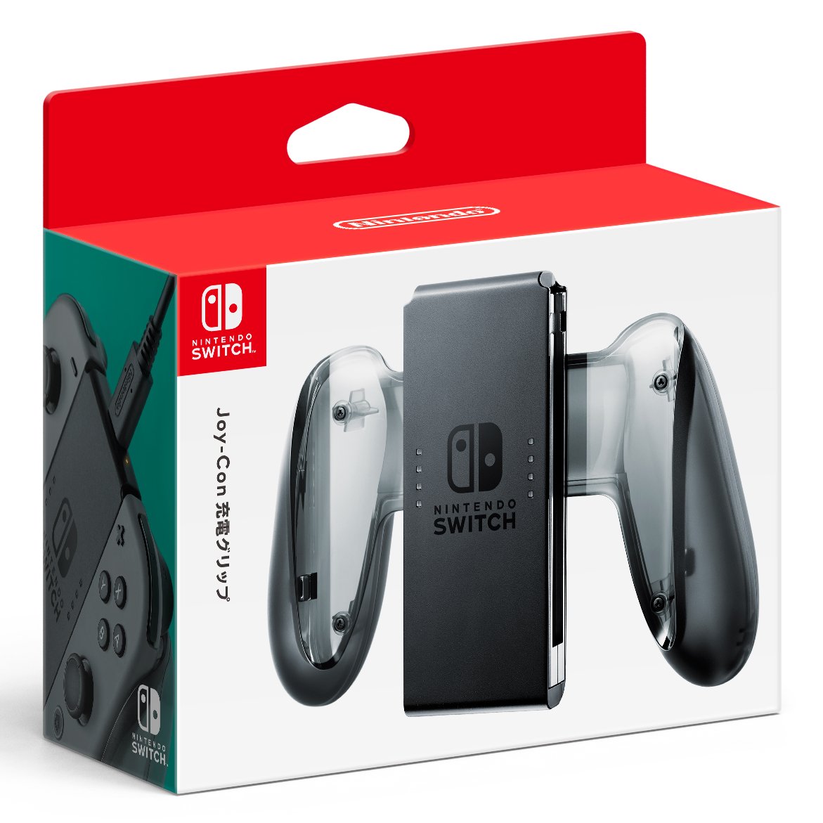Nintendo Charging Grip Stand for Joy-Con - Black, Model: orjinaljoycongrip