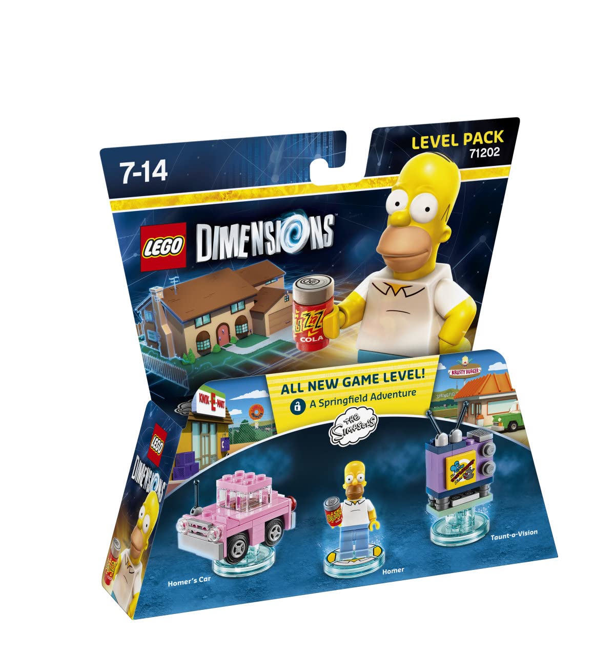 WARNER BROS LEGO Dimensions The Simpsons Level Pack - Medium - Model 5051892187619