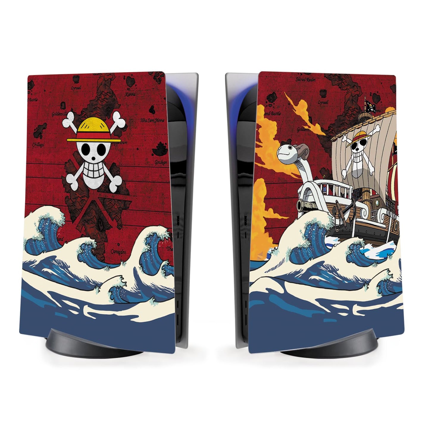 BCB Controllers Custom Console Face Plate | Console Cover for Play-Station 5 Console | Proudly Customized in USA with Permanent Hydro-DIP Printing (NOT JUST A Skin)