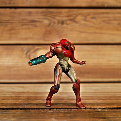 JAKKS Pacific Metroid Samus 2.5" Mini Figure - Multi-colored Plastic Collectible, Model 00039897957166
