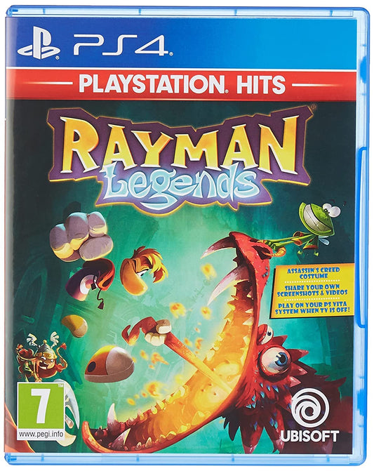 Ubisoft Rayman Legends Game for PS4 - Model 010815.003 - Exciting Adventure Platformer