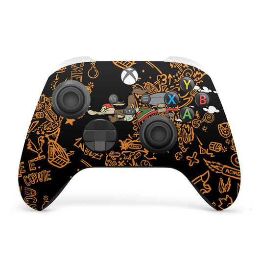 Head Case Designs Officially Licensed Looney Tunes Wile E. Coyote Graphics and Characters Vinyl Sticker Gaming Skin Decal Cover Compatible With Xbox Series X/S Controller