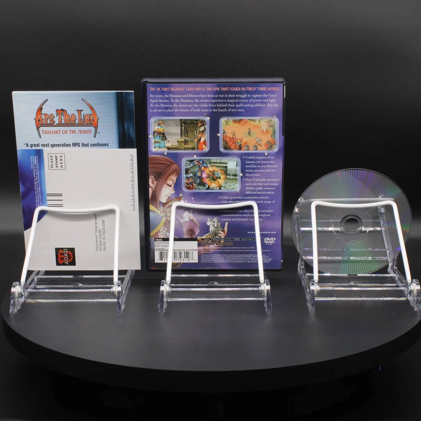 SIE Arc the Lad: Twilight of the Spirits - PlayStation 2 - Model P2SNY 711719723127