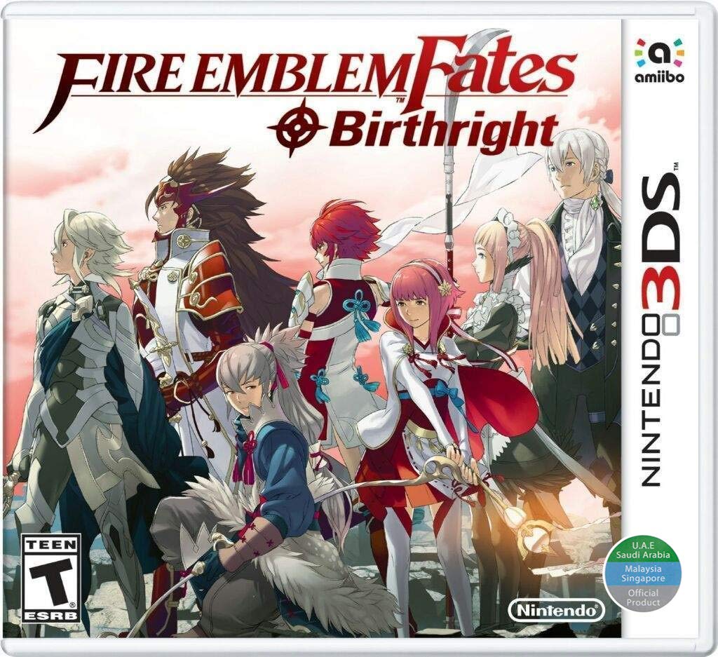 Nintendo 3DS Fire Emblem Fates: Birthright Edition - Original Version, Model CTRPFEFB