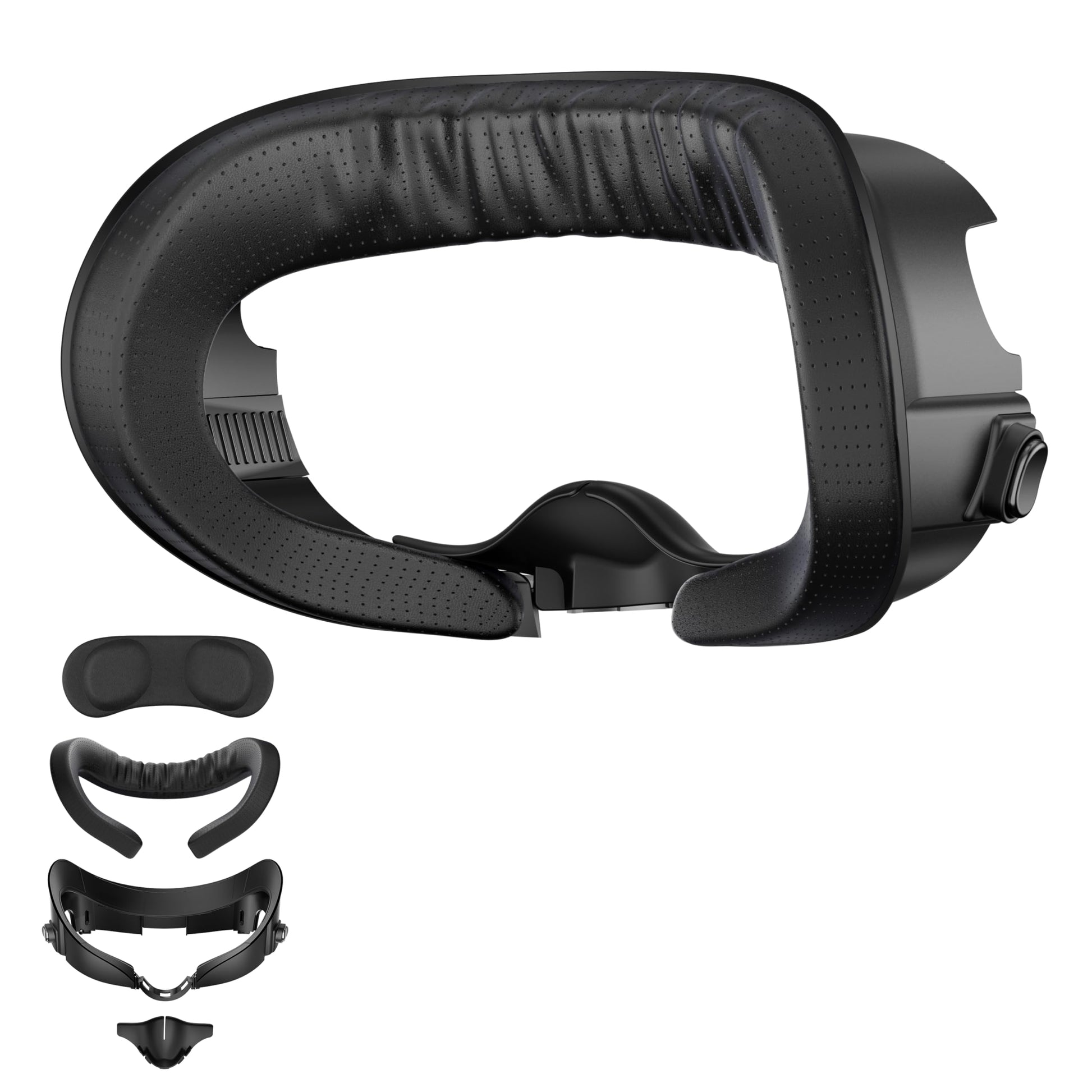 APEXINNO Adjustable Facial Interface for Meta/Oculus Quest 3 Accessories Face Cover with Breathable Foam Pads  Light-Blocking Nose Pad Comfortable Cushion (Compatible Only with Meta Quest 3  Not 3S)