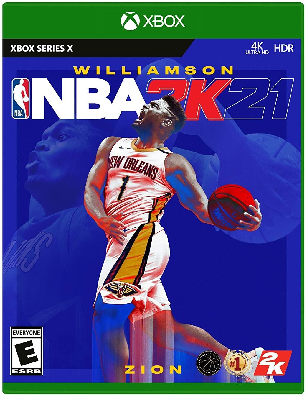 2K NBA 2K21 - Xbox Series X Standard Edition, Multi-Colored, Model 59714