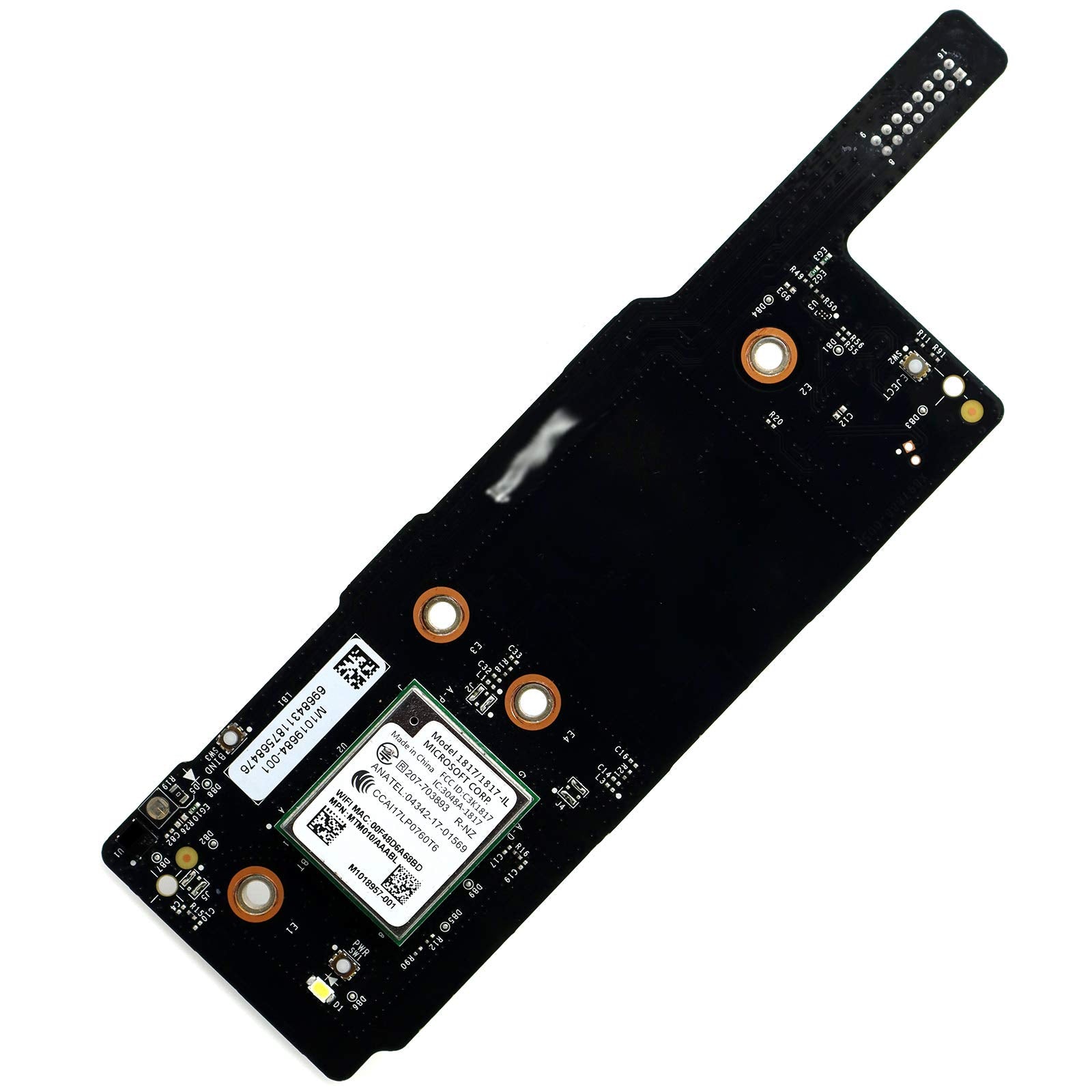Deal4GO Bluetooth Power Button Switch RF Board Replacement for Xbox One Slim - Model X948682-001, Black