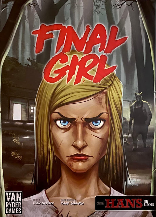 Van Ryder Games Final Girl: Happy Trails Horror Board Game – Solo Play, 1 Player, 20-60 Min, Ages 14+, Red/Green