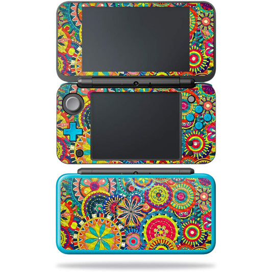 MightySkins Carbon Fiber Skin for Nintendo New 2DS XL - Great Escape | Protective  Durable Textured Carbon Fiber Finish | Easy to Apply  Remove  and Change Styles | Made in The USA