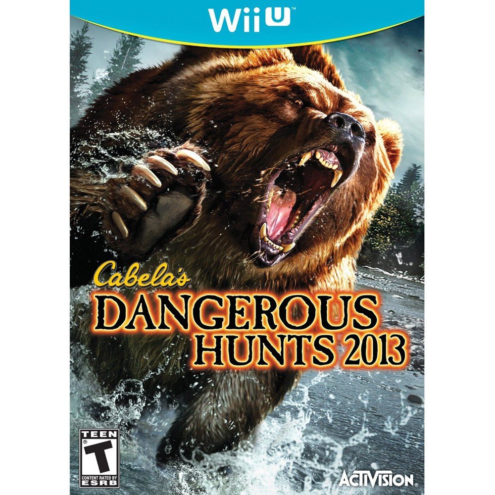 ACTIVISION Cabelas Dangerous Hunts 2013 - Nintendo Wii U Game, Model 76961