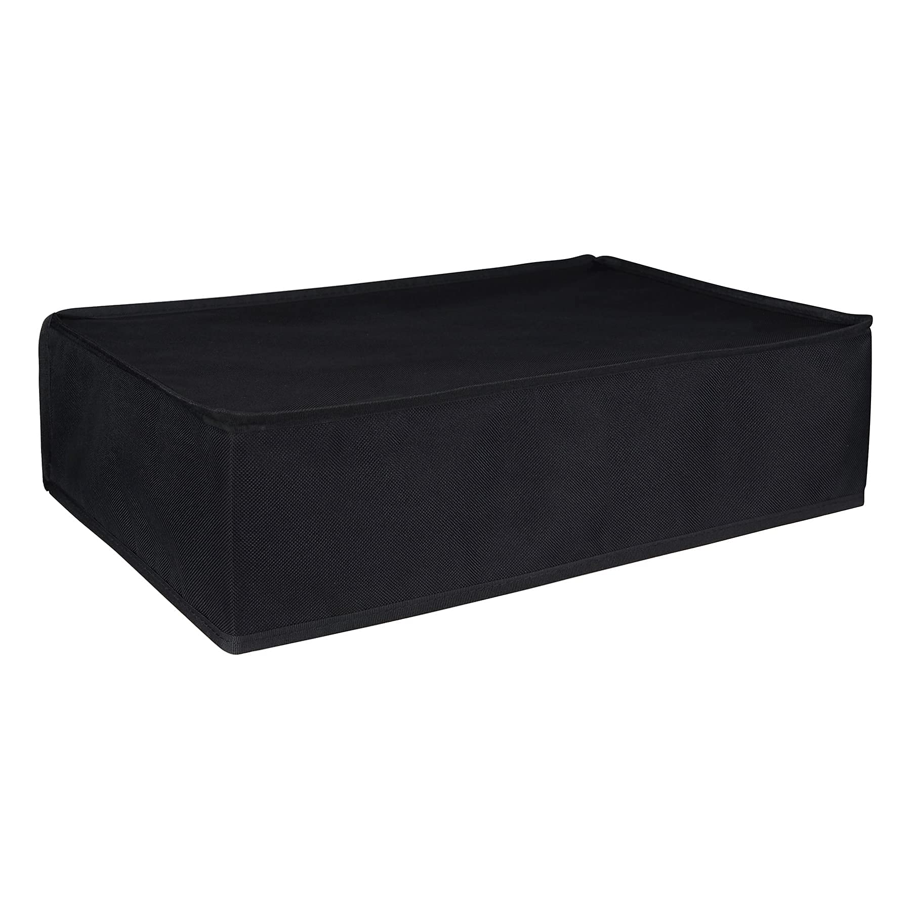 PlayVital Black Nylon Horizontal Dust Cover for PS5  Soft Neat Lining Dust Guard for PS5 Console  Anti Scratch Waterproof Cover Sleeve for ps5 Console Digital Edition & Disc Edition