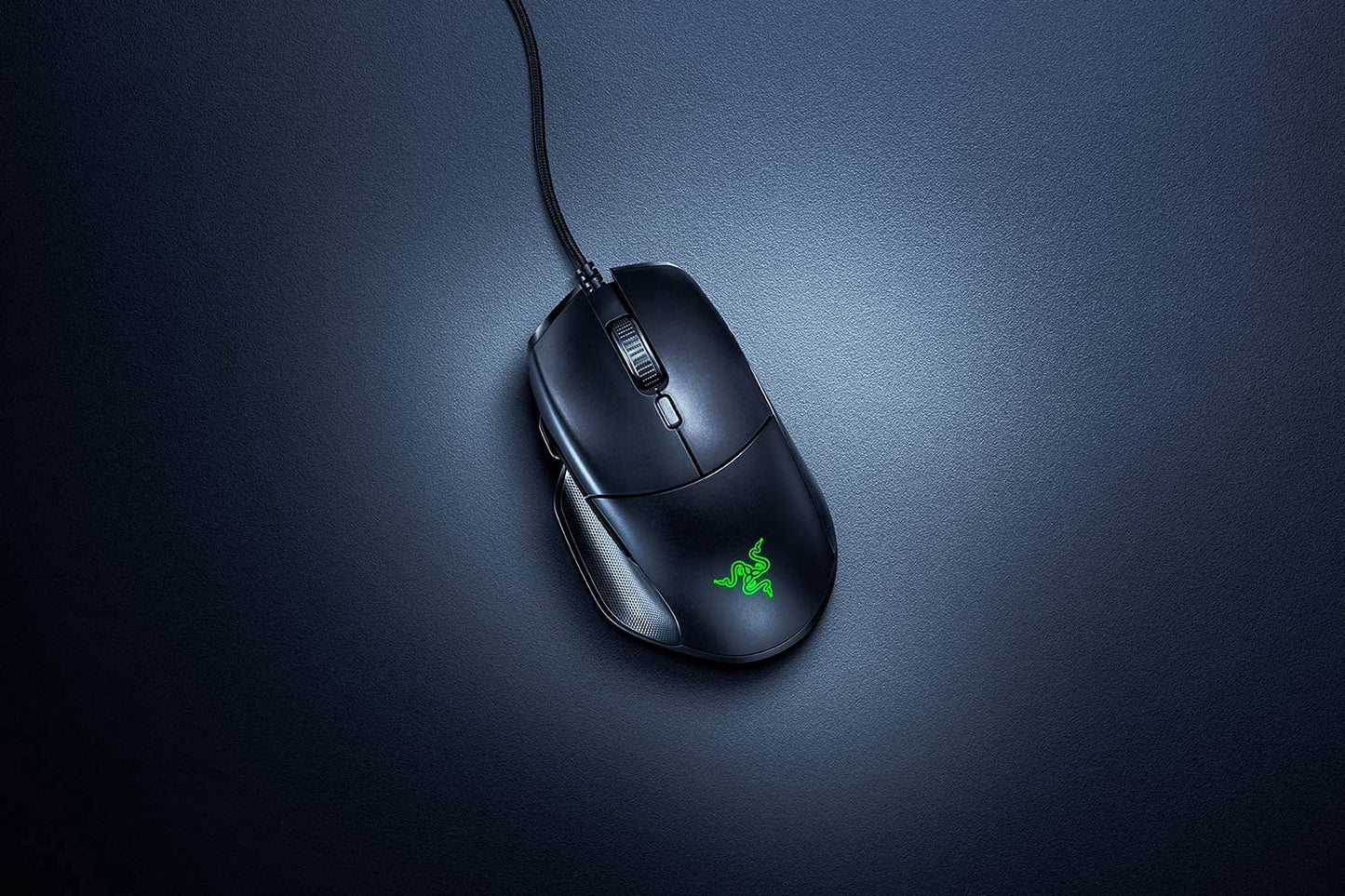 Razer Basilisk Essential Ergonomic FPS Gaming Mouse, 6400 DPI Optical Sensor, Model RZ01-02650100-R3M1