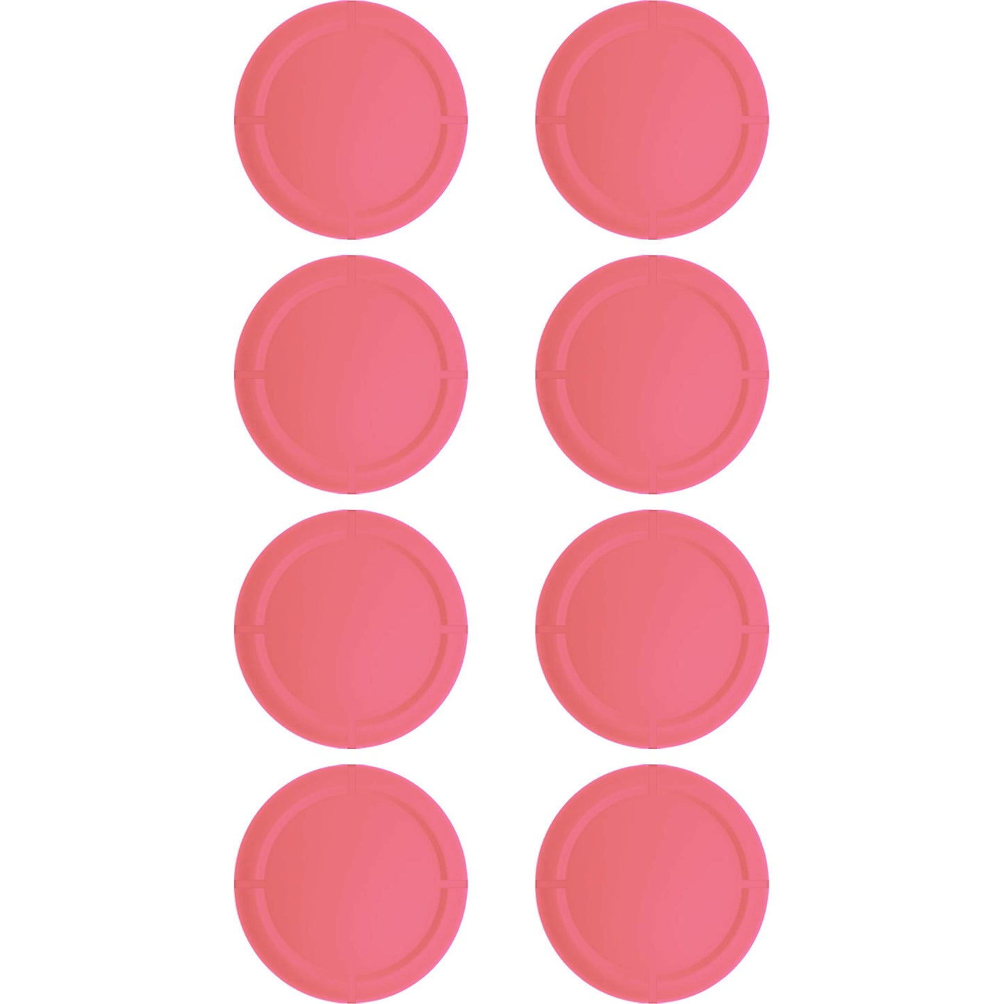 Ferkurn Joystick Replacement Caps - 8 PCS Thumb Grip Covers for Switch OLED & Lite, Pink, Model Re-Caps-01-Pink