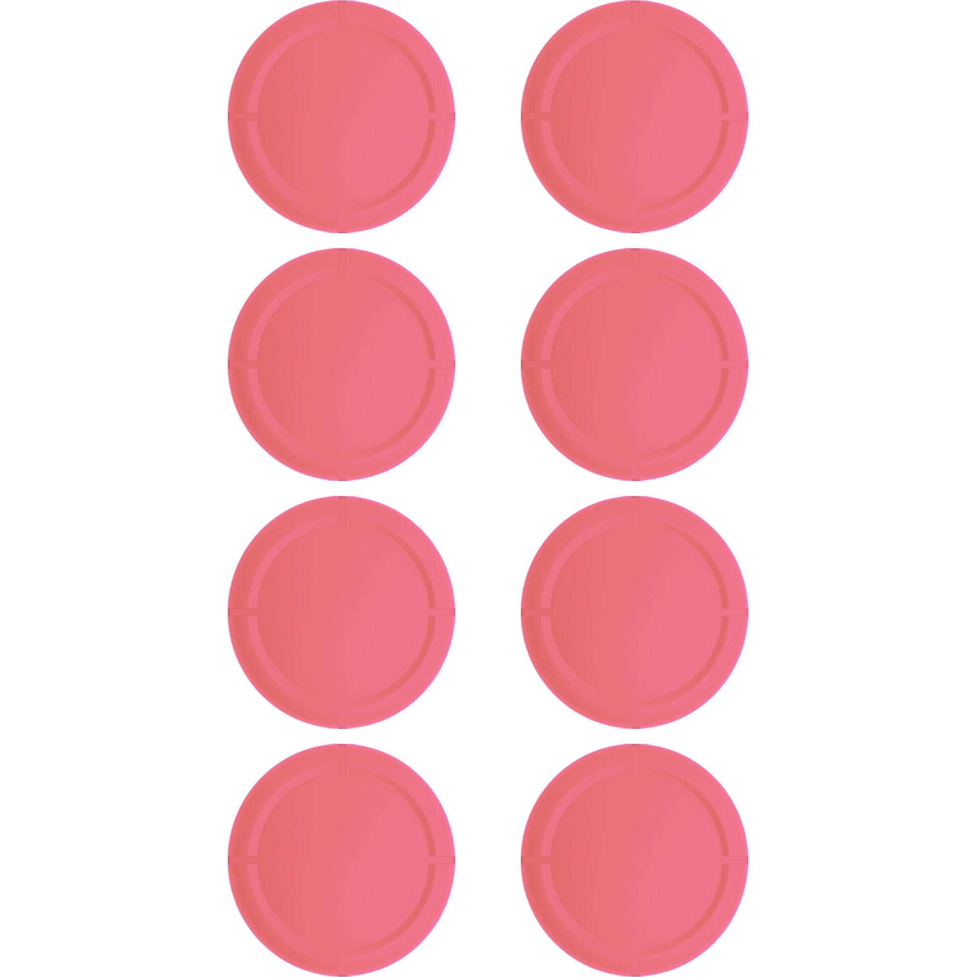 Ferkurn Joystick Replacement Caps - 8 PCS Thumb Grip Covers for Switch OLED & Lite, Pink, Model Re-Caps-01-Pink