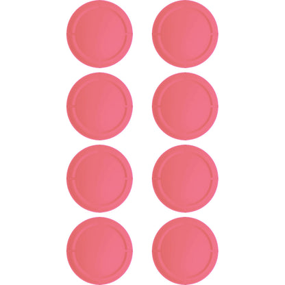 Ferkurn Joystick Replacement Caps - 8 PCS Thumb Grip Covers for Switch OLED & Lite, Pink, Model Re-Caps-01-Pink