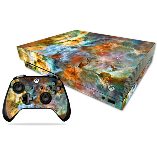 MIGHTY SKINS MightySkins Skin for Xbox One X - Space Cloud | Durable Vinyl Decal Wrap, Easy to Apply & Remove