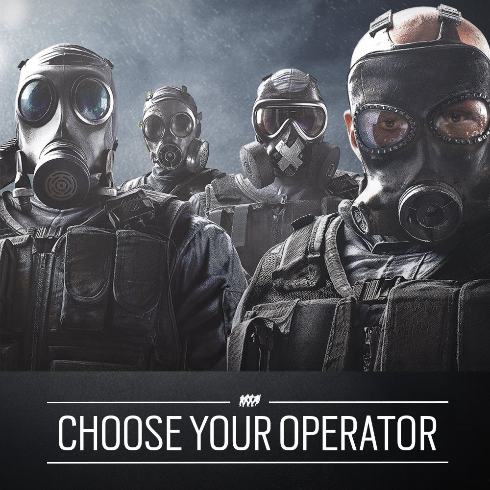 Ubisoft Rainbow Six Siege Year 2 Gold Edition - PS4, Includes Extra Content & Year 2 Pass Subscription, Model UBP30522082