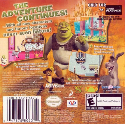 ACTIVISION Shrek 2 Video Game - Model 80637, Engaging Adventure Experience