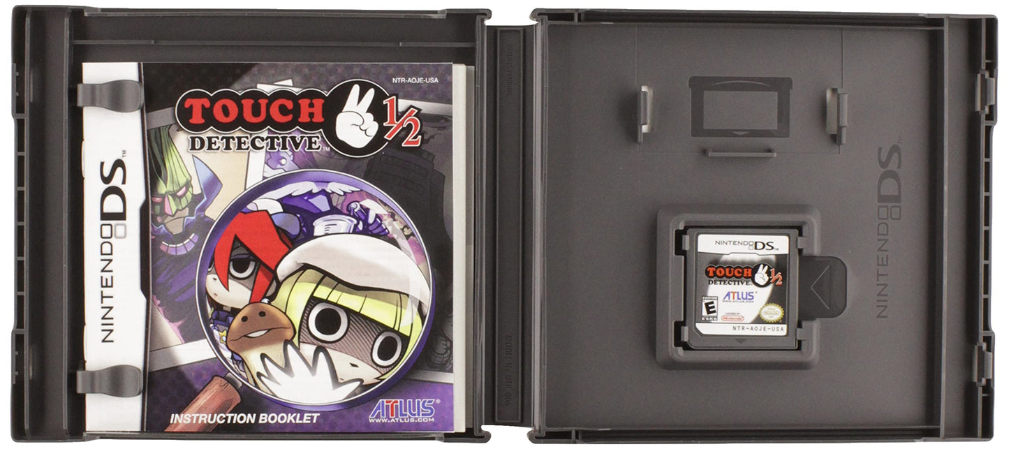 Atlus Touch Detective 2 1/2 for Nintendo DS - Engaging Mystery Adventure Game, Model 730865400102