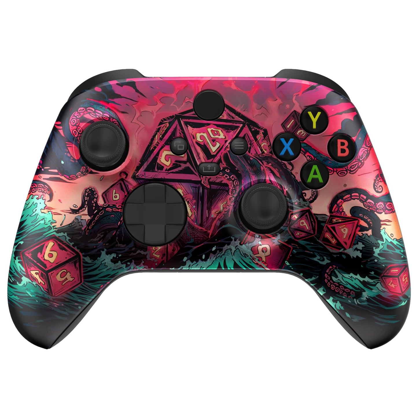eXtremeRate Replacement Shell for Xbox Series X & S Controller - Unleash Your Style - Treasure of Abyss Custom Acessories Skin F