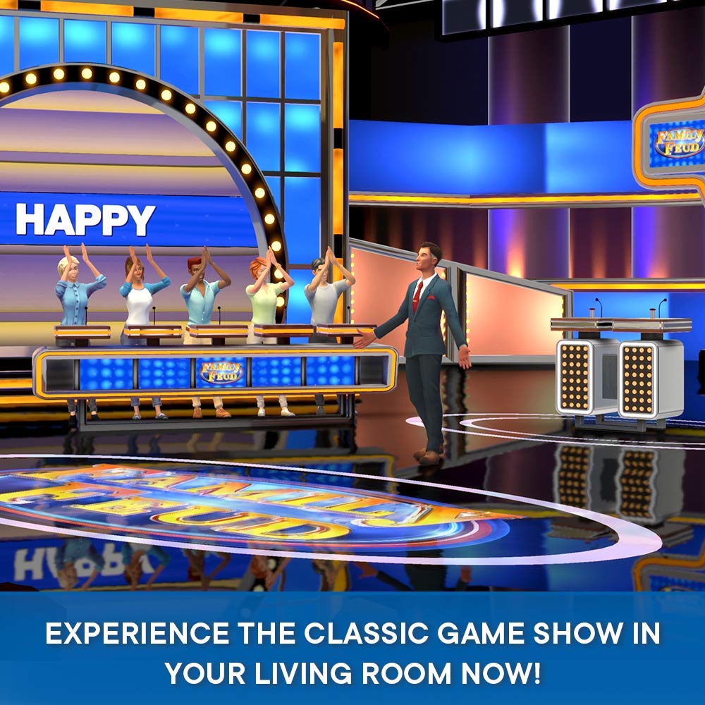 Ubisoft Family Feud - Xbox One Standard Edition, Model UBP50402274, Family Game, Fun for All Ages