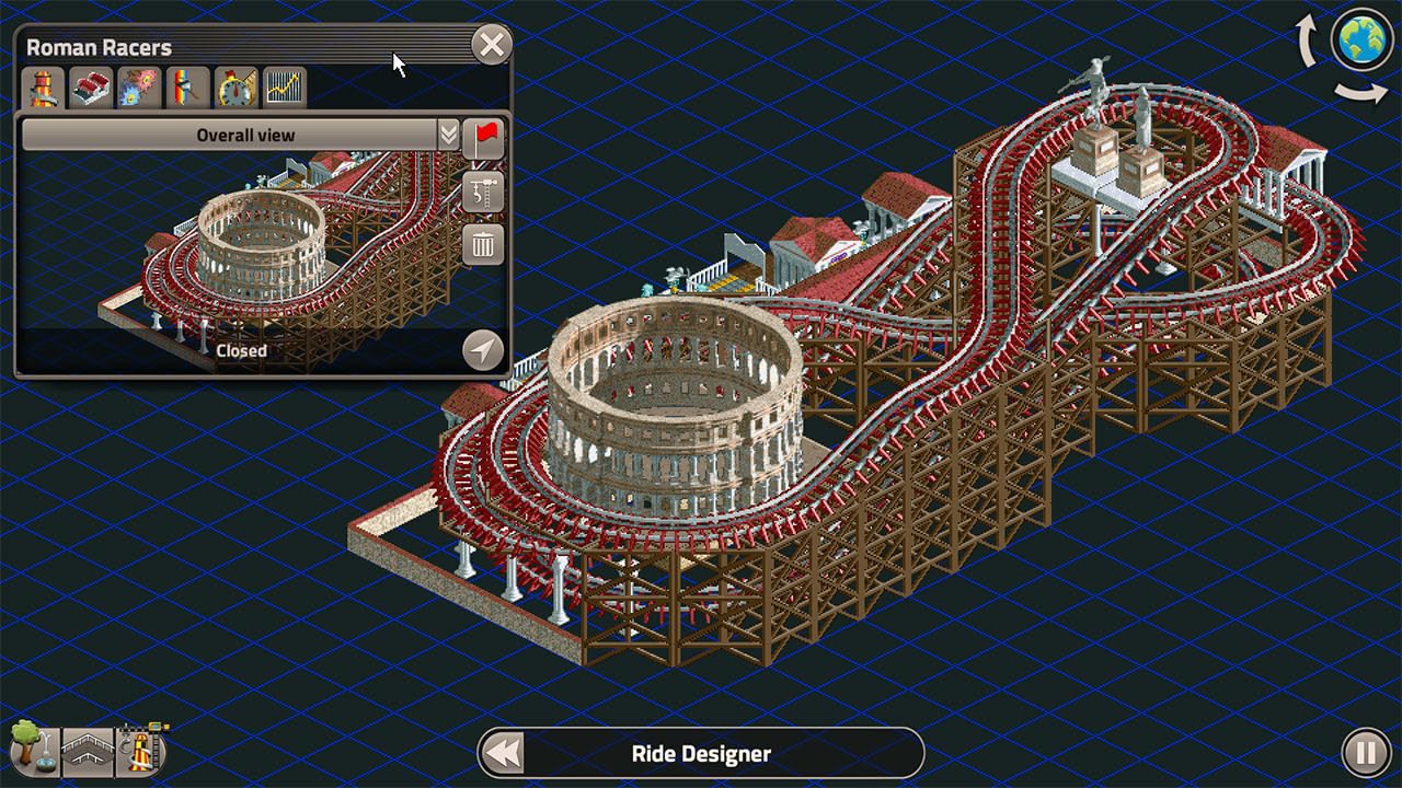 Atari RollerCoaster Tycoon® Classic for Nintendo Switch - Exciting Theme Park Simulation Game