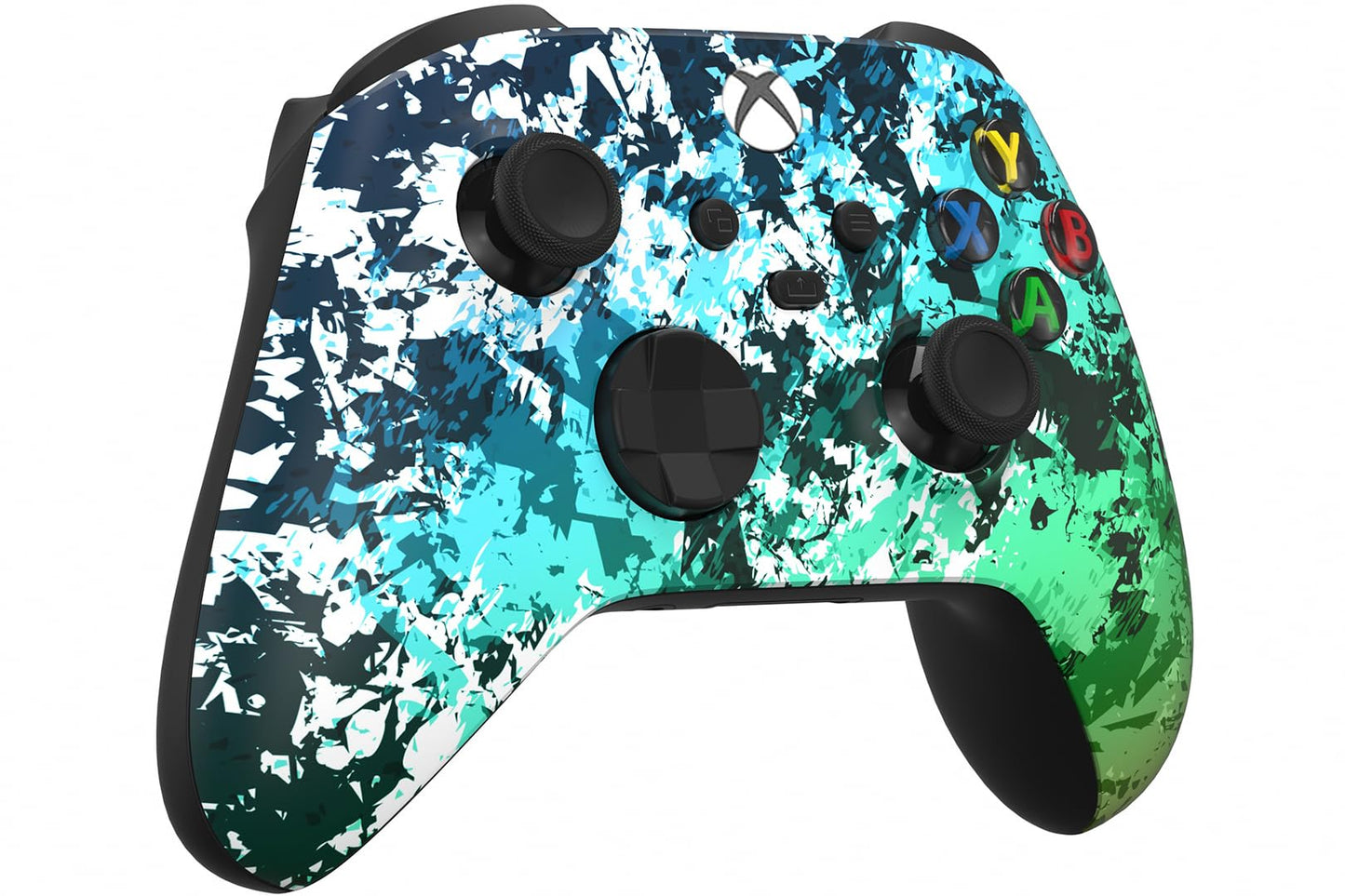 Custom Controllerzz Wireless Controller for Xbox Series X/S & One - Soft Touch Feel, X/S Polar Pixel Design