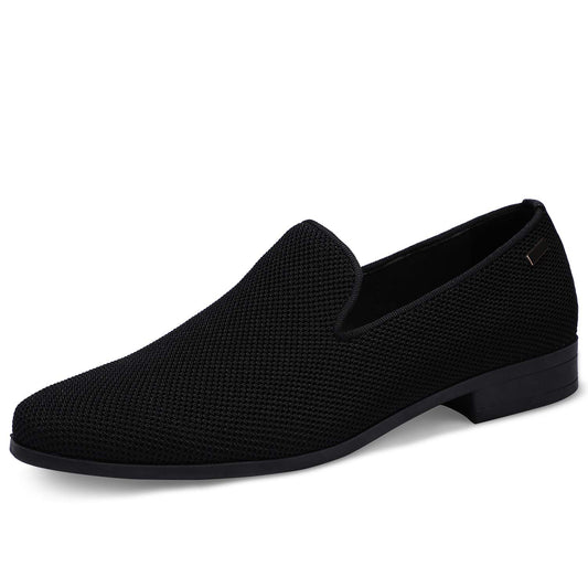 UUBARIS Mens Loafers Dress Shoes Formal Tuxedo Shoes for Prom graduation Funeral Black Size 9