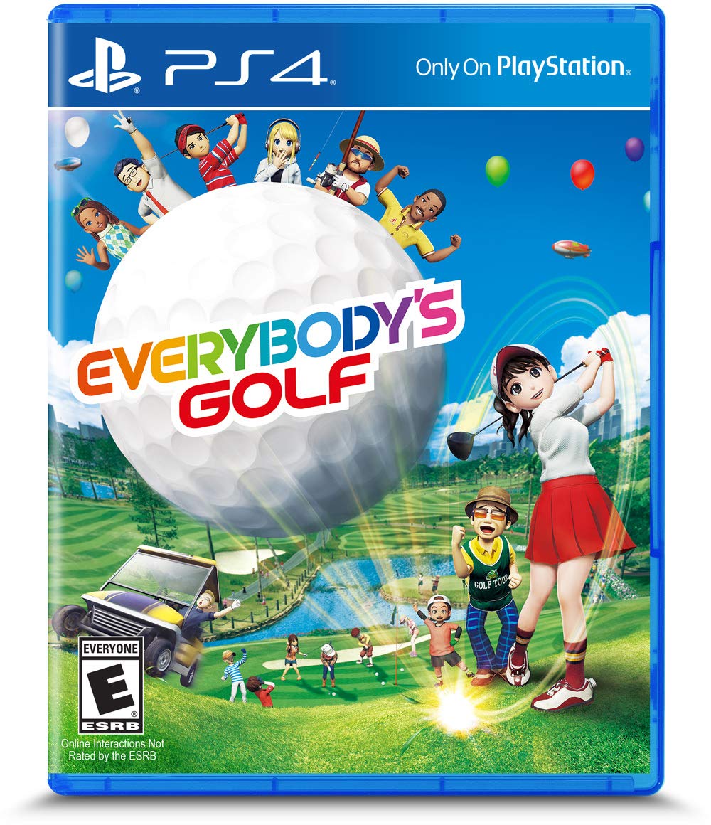 PlayStation Everybodys Golf Game for PS4 - Model 3001591, Engaging Sports Experience, Fun for All Ages