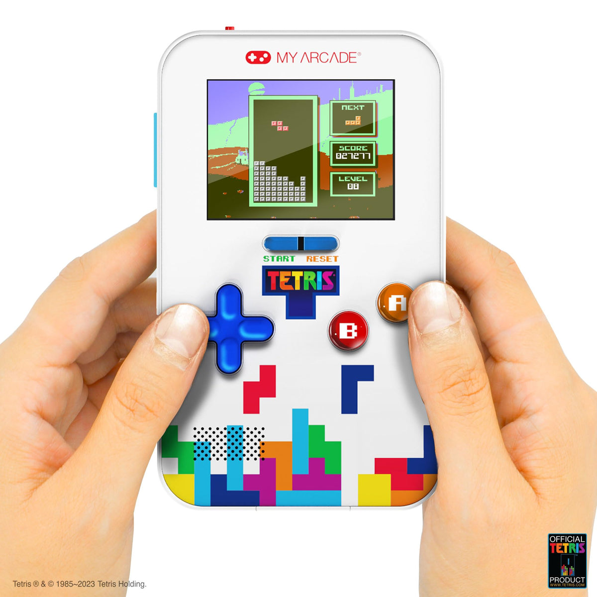 My Arcade Tetris Go Gamer : Video Game Console with 301 Games for Kids and Adults