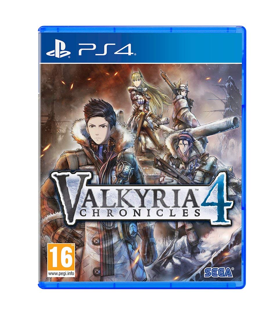 SEGA Valkyria Chronicles 4 for PS4 - Tactical RPG Game, Model PS400945