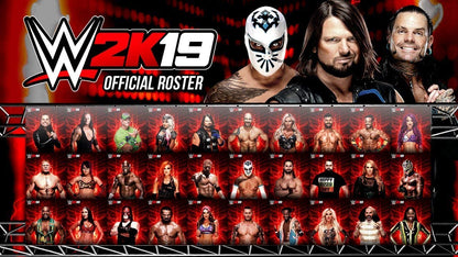 2K WWE 2K19 Video Game for PS4 - Model 222756 - Action, Sports, Wrestling