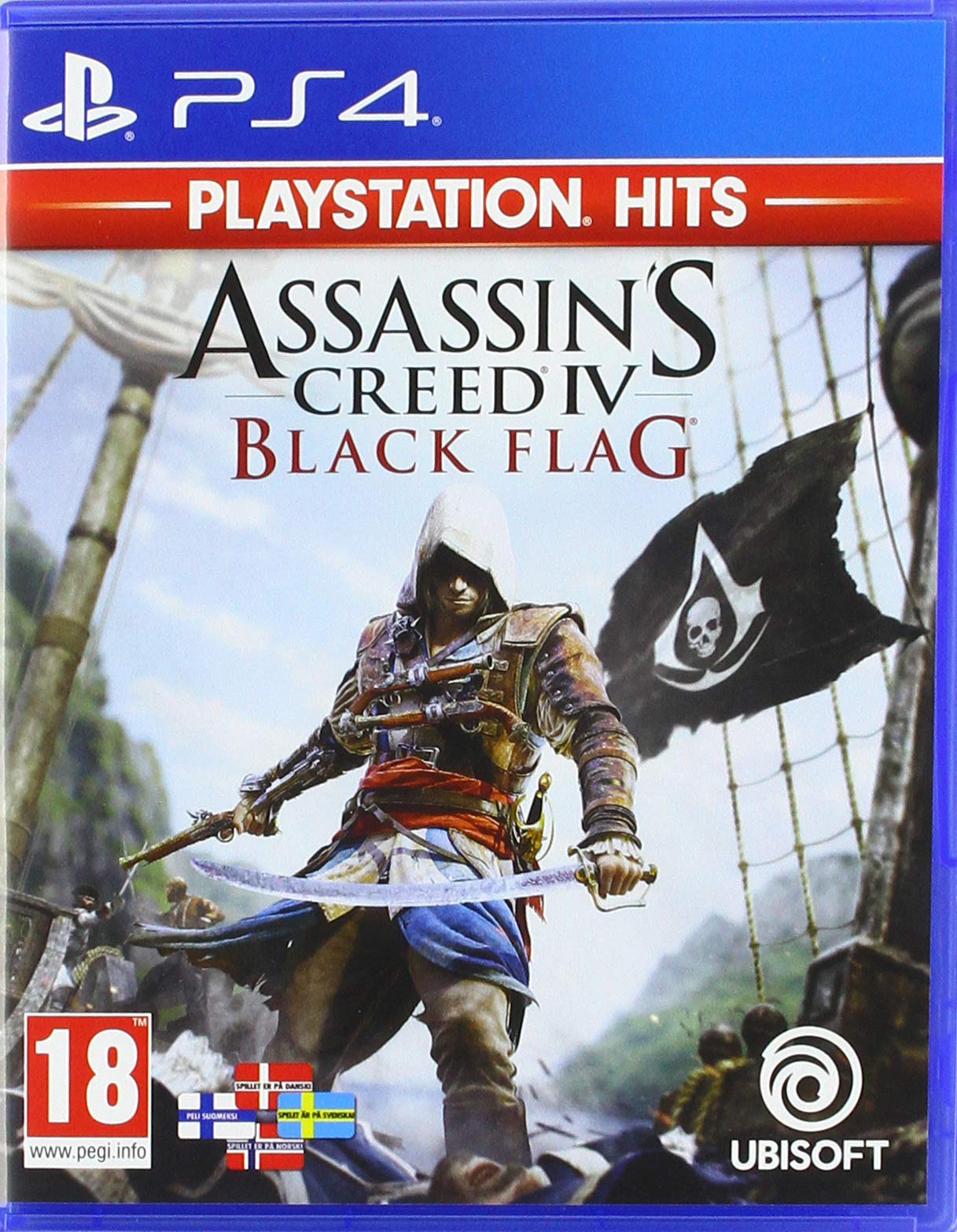 Ubisoft Assassins Creed Black Flag - PS4 Game, Model PS400802