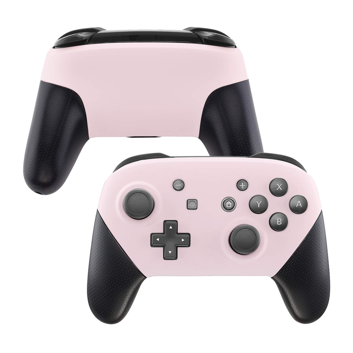 eXtremeRate Cherry Blossoms Pink Faceplate and Backplate for Nintendo Switch Pro Controller  DIY Replacement Shell Housing Case for Nintendo Switch Pro - Controller NOT Included